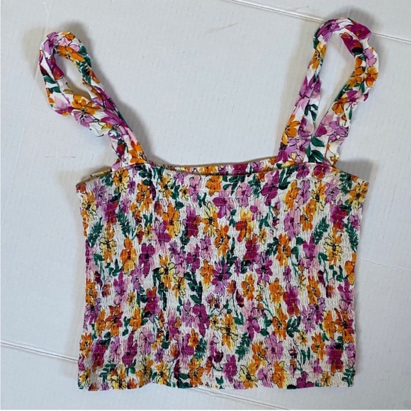 PINK Victoria's Secret Floral Crop Top - Multicolor - Picture 3 of 7